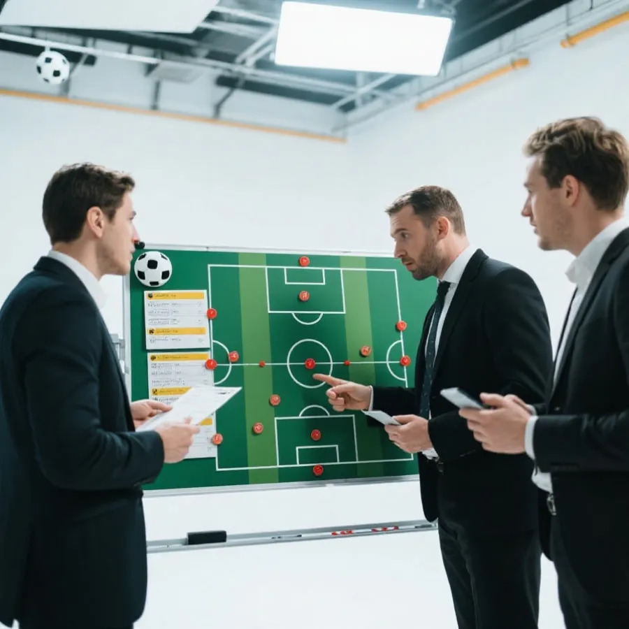 赛事战术与数据分析场景
